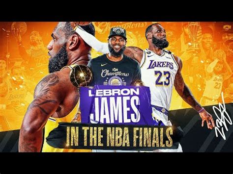 The BEST Of LeBron's 10 NBA Finals Appearances .
